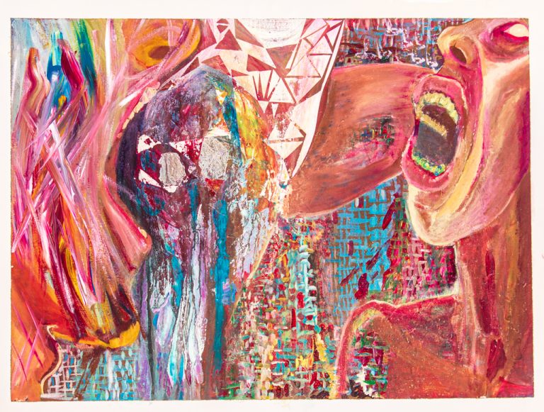 free art Auwa mouth to mouth